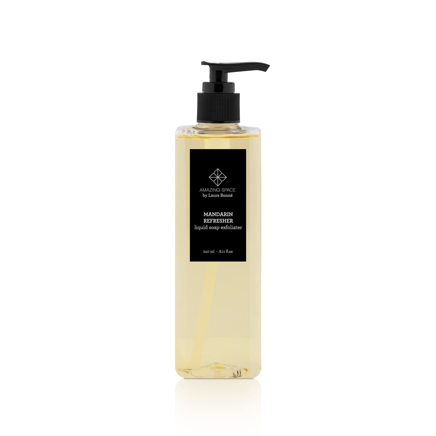 Mandarin Refresher – Liquid Soap Exfoliator (240 ml)